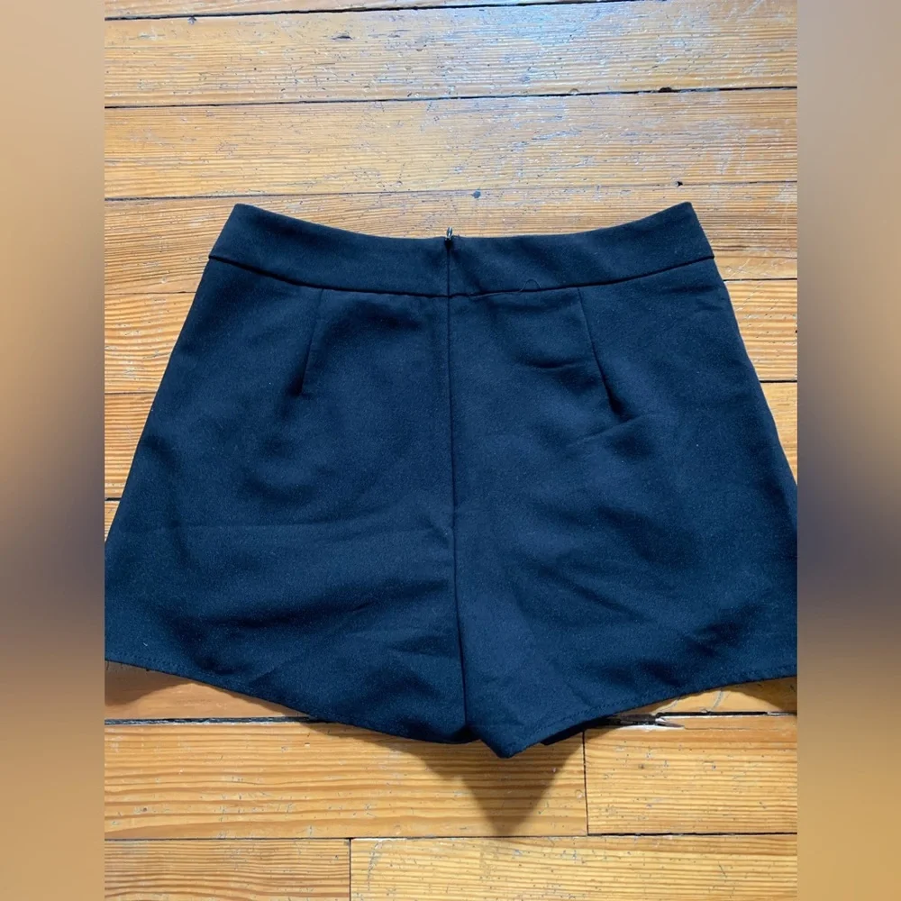 AQUA Asymmetrical Black Skort Size Medium (like new) - Picture 5 of 8